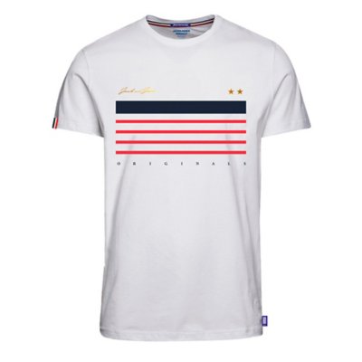 tee-shirt à manches courtes homme jorrequimstripe ss crew neck