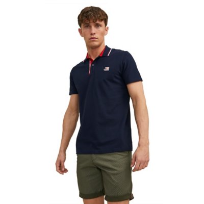 polo à manches courtes homme jcologan ss ss23 sn