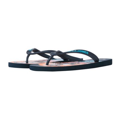 tongs homme jfwcolour skull flip flop