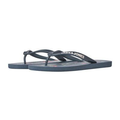 tongs homme jfwlogo palm print flip flop