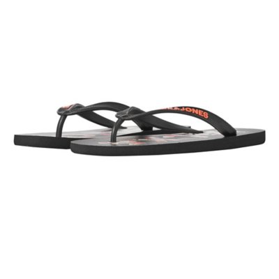tongs homme jfwlogo palm print flip flop