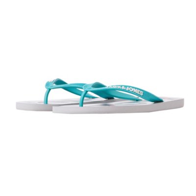 tongs homme jfwlogo palm print flip flop