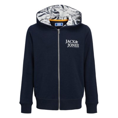 sweatshirt zippé à capuche garçon jorcrayon zip hood