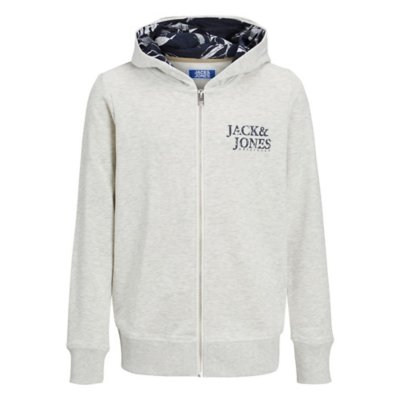 sweatshirt zippé à capuche garçon jorcrayon zip hood