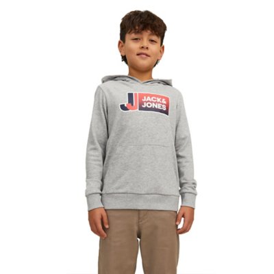 sweatshirt à capuche garçon jcologan ss23 sn