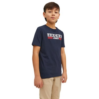 tee-shirt à manches courtes garçon jjecorp logo play 4 noos