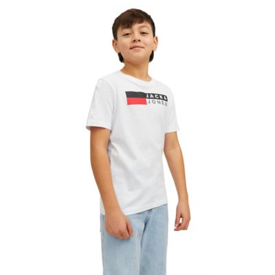tee-shirt à manches courtes garçon jjecorp logo play 4 noos
