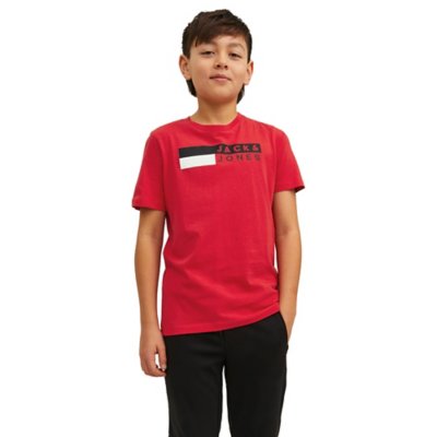 tee-shirt à manches courtes garçon jjecorp logo play 4 noos