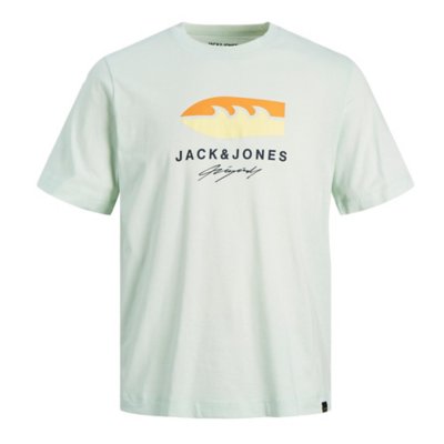 tee-shirt à manches courtes homme jortulum logo crew neck