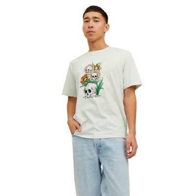 tee-shirt à manches courtes homme jorbeachbone crew neck