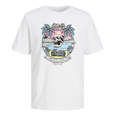 tee-shirt à manches courtes garçon jorbeachbone crew neck