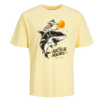 tee-shirt à manches courtes garçon jorbeachbone crew neck