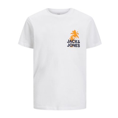 tee-shirt à manches courtes garçon jcowavy crew neck fst