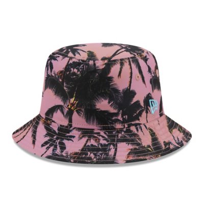 bob homme tropical tapered bucket newera pnk