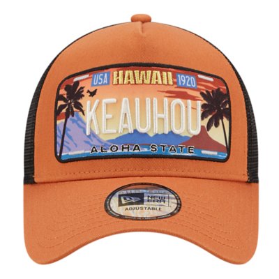 casquette homme license plate trucker newera stf