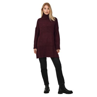 pull femme onltatiana l/s rollnck pulover knt noos