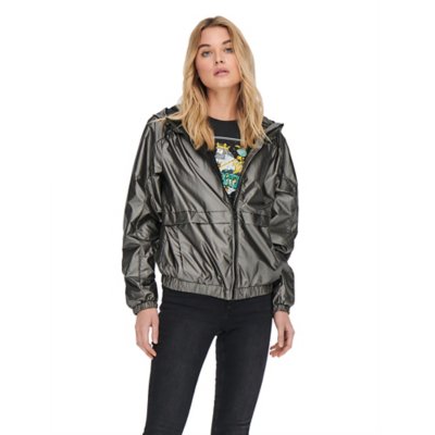 coupe-vent femme onlerin metallic