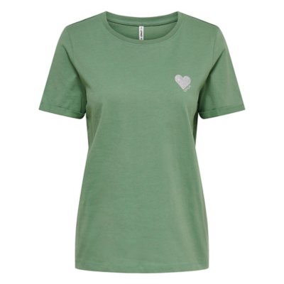 tee-shirt à manches courtes femme heart