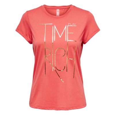 tee-shirt à manches courtes femme onpmahana reg