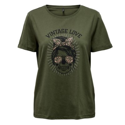 tee-shirt à manches courtes femme onlsilvia