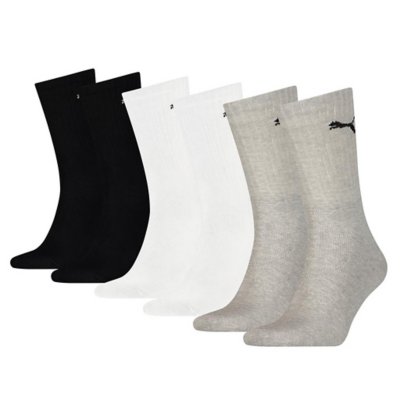 chaussettes homme sport cush crew 6p