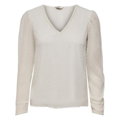 chemise à manches longues femme onllotte ls v-neck