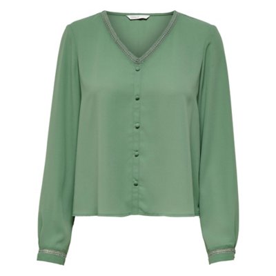 chemise à manches longues femme onltamara