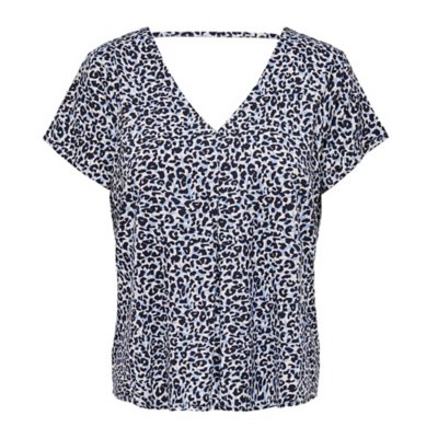 tee-shirt à manches courtes femme onlzoa fr v-neck