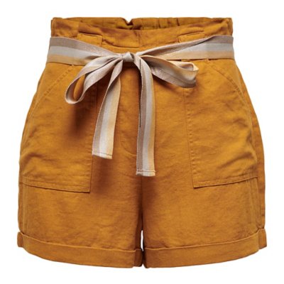 short femme onlluna linen rita lurex