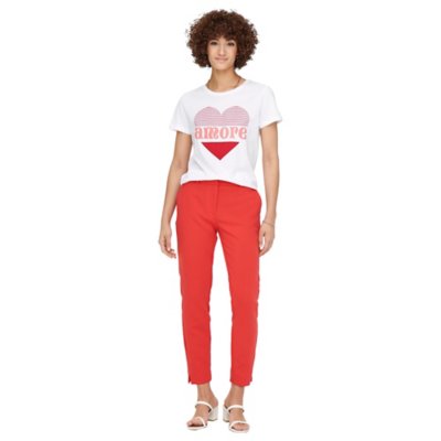 tee-shirt à manches courtes femme onlheart o-neck