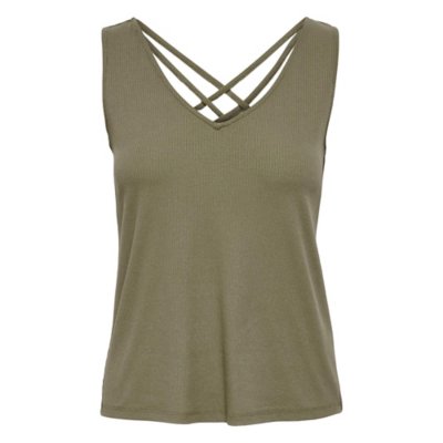 débardeur femme onlmarla v-neck glitter