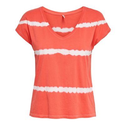 tee-shirt à manches courtes femme onlcorentin v-neck