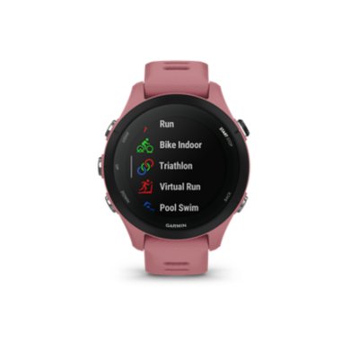 Montre GPS Cardio FORERUNNER 255 S ROSE ROSE GARMIN INTERSPORT