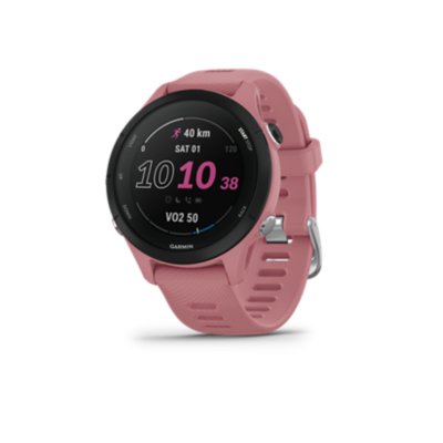 montre gps multisports forerunner 255 s - rose