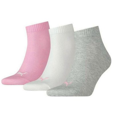 chaussettes adulte unisex quarter plain 3p