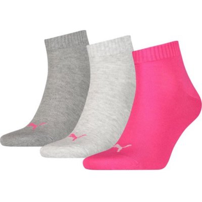 chaussettes adulte unisex quarter plain 3p
