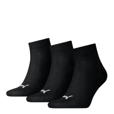 chaussettes adulte unisex quarter plain 3p