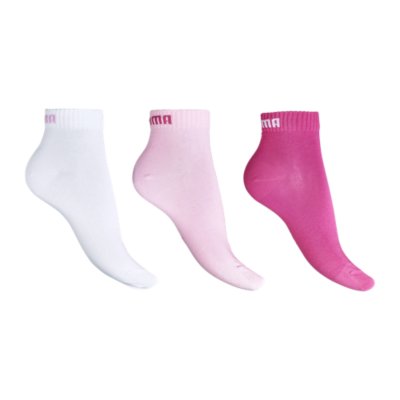 chaussettes adulte unisex quarter plain 3p
