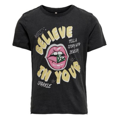 tee-shirt à manches courtes fille koglucy