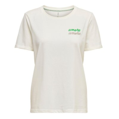 tee-shirt à manches courtes femme onlfie re