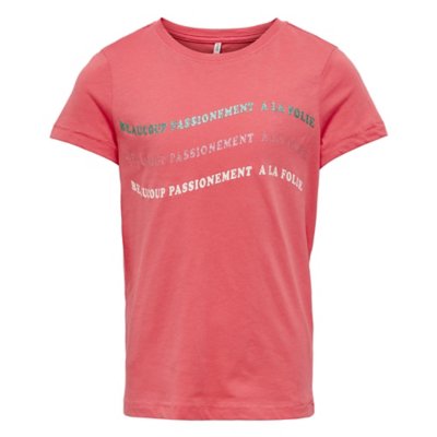 tee-shirt à manches courtes fille kogsonya