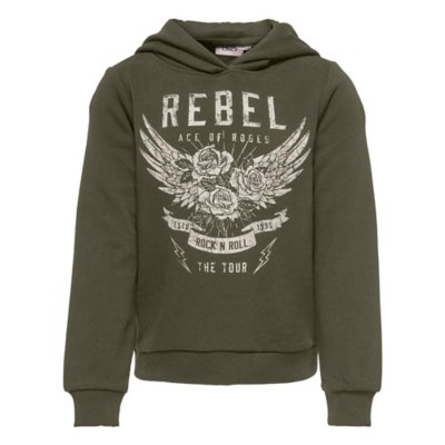 sweatshirt à capuche fille kognomi