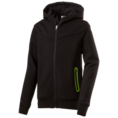 sweatshirt zippé à capuche enfant toddy