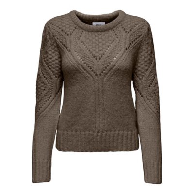 Pull Femme Onlalicia Lifedetail Oneck ONLY BLACKSTORE