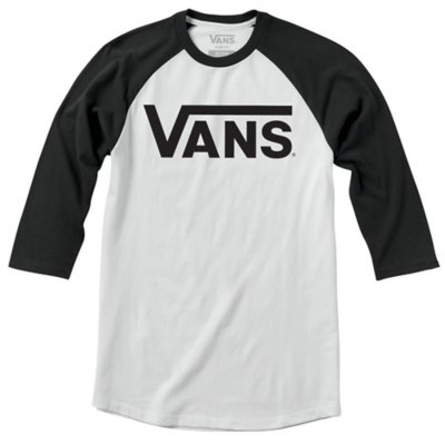 tee-shirt à manches longues homme vans classic raglan