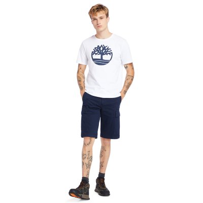 tee-shirt à manches courtes homme ss kennebec river tree logo