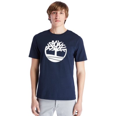 tee-shirt à manches courtes homme ss kennebec river tree logo
