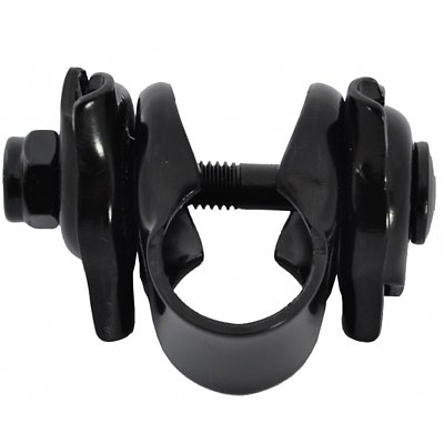 collier de selle acier noir