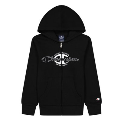 sweatshirt zippé à capuche garçon ed full zip