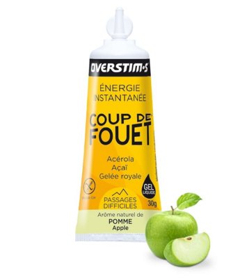 gel énergétique coup de fouet pomme verte